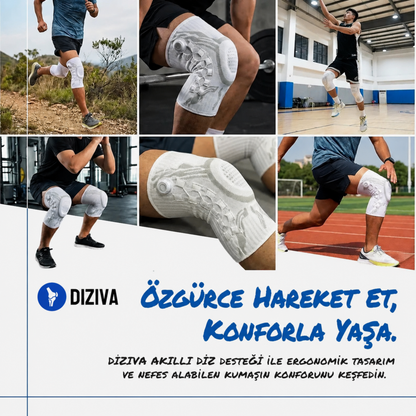 Diziva™: Diz Agrisina Karsi Akilli ve Ayarlanabilir Dizlik